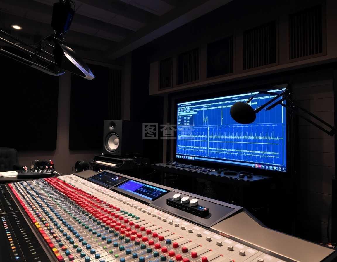 錄音棚混音臺 專業音樂制作的核心樞紐